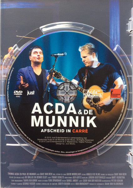 Acda en de Munnik : Afscheid In Carré (DVD-V, Comp, PAL)