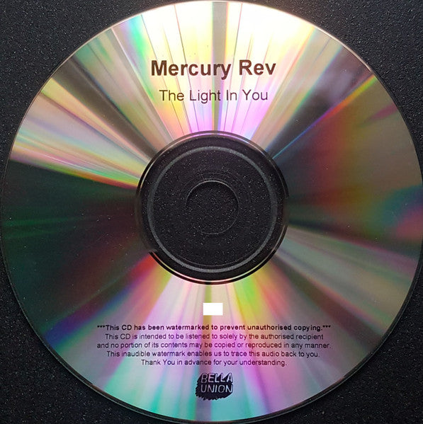 Mercury Rev : The Light In You (CDr, Album, Num, Promo, Wat)