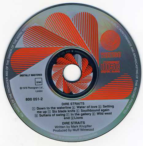 Dire Straits : Dire Straits (CD, Album, RE, Red)