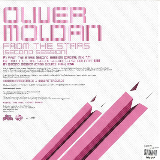 Oliver Moldan : From The Stars (Second Session) (12")
