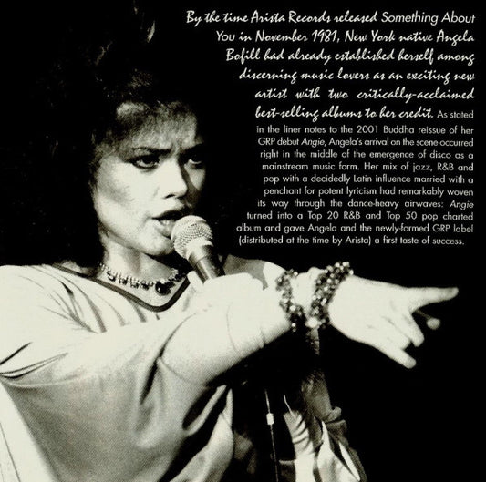 Angela Bofill : Something About You (CD, Album, RE, RM)