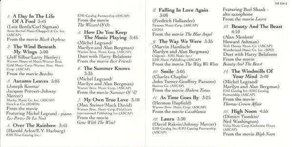 Nana Mouskouri : Hollywood (Great Songs From The Movies) (CD, Album)