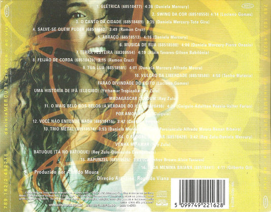 Daniela Mercury : Elétrica • Ao Vivo (CD, Album)