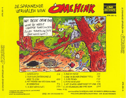Ome Henk : De Spannende Verhalen Van Ome Henk (CD)