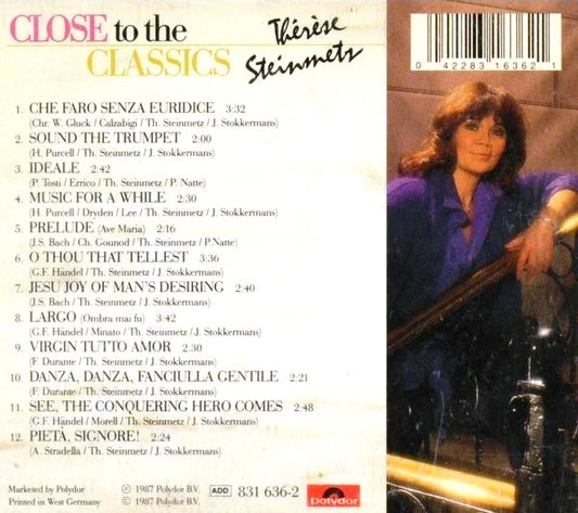 Thérèse Steinmetz : Close To The Classics (CD, Album)