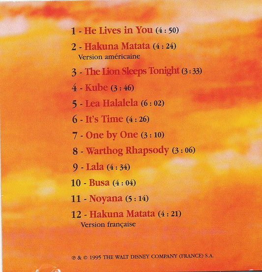Lebo M : Rhythm Of The Pride Lands (CD, Album)