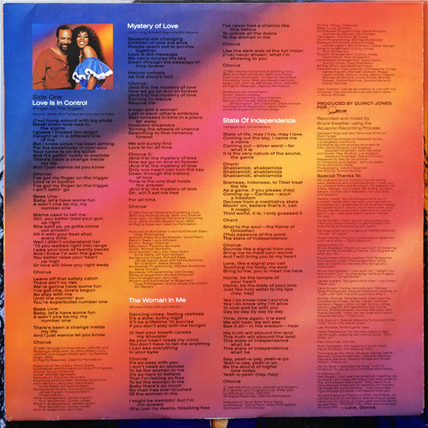 Donna Summer : Donna Summer (LP, Album, Los)