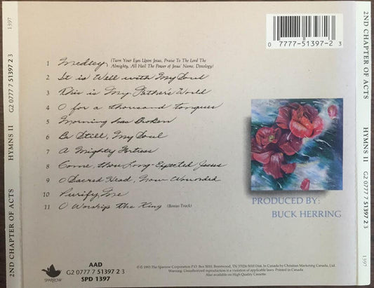 2nd Chapter Of Acts : Hymns II (CD, Album, RE)