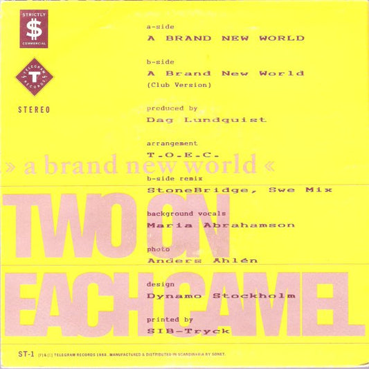 T.O.E.C. : A Brand New World (7", Single)