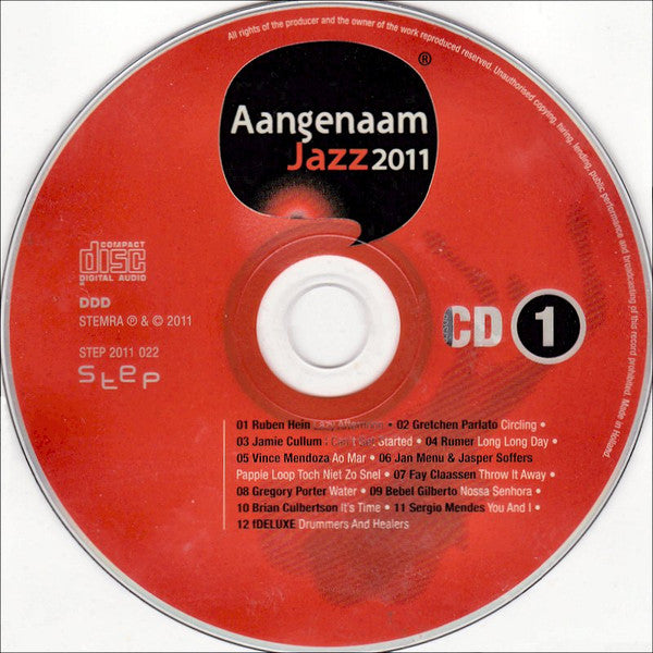 Various / Candy Dulfer : Aangenaam Jazz 2011 (2xCD, Comp + CD, MiniAlbum + Box, Promo, Smplr)