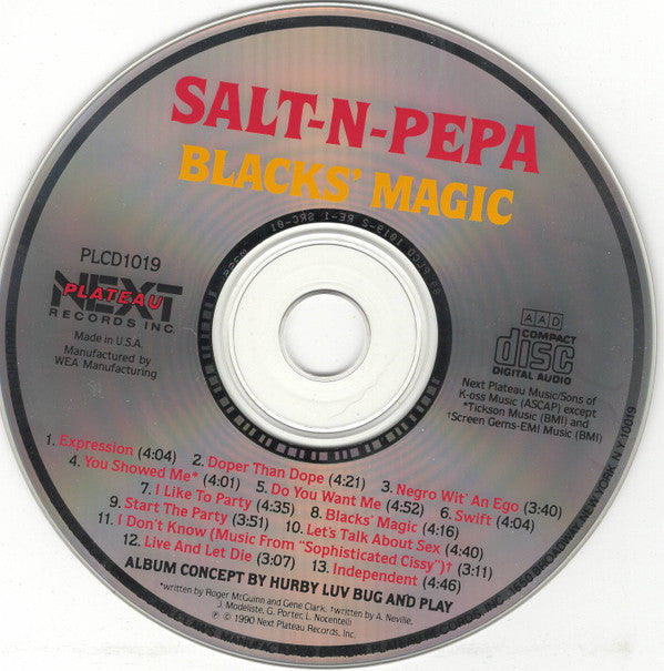Salt 'N' Pepa : Blacks' Magic (CD, Album)
