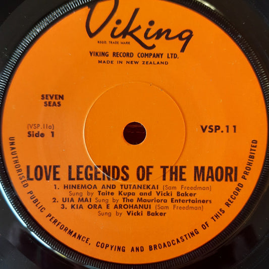 Various : Love Legends Of The Maori (7", EP, Gat)