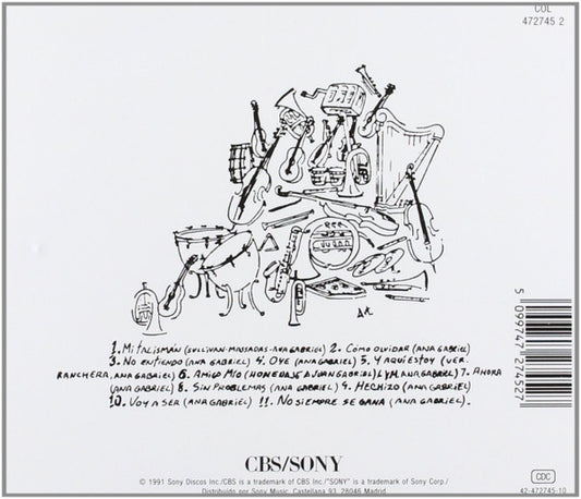 Ana Gabriel : Mi México (CD, Album)