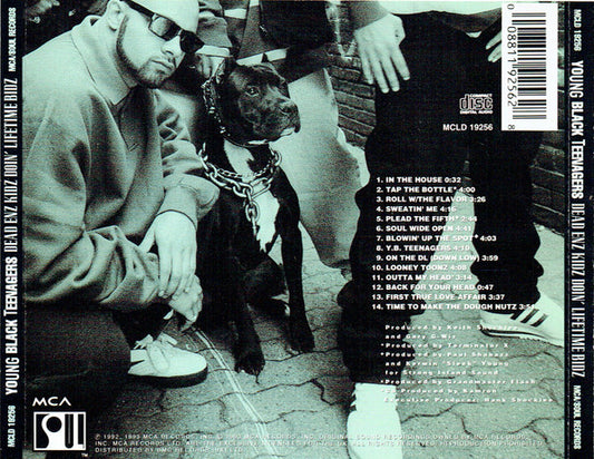Young Black Teenagers : Dead Enz Kidz Doin' Lifetime Bidz (CD, Album, RP)