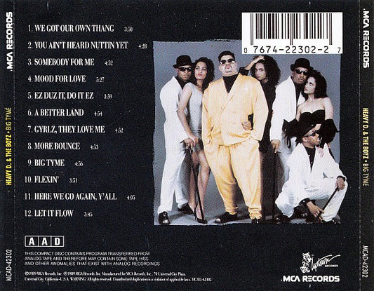 Heavy D. & The Boyz : Big Tyme (CD, Album)