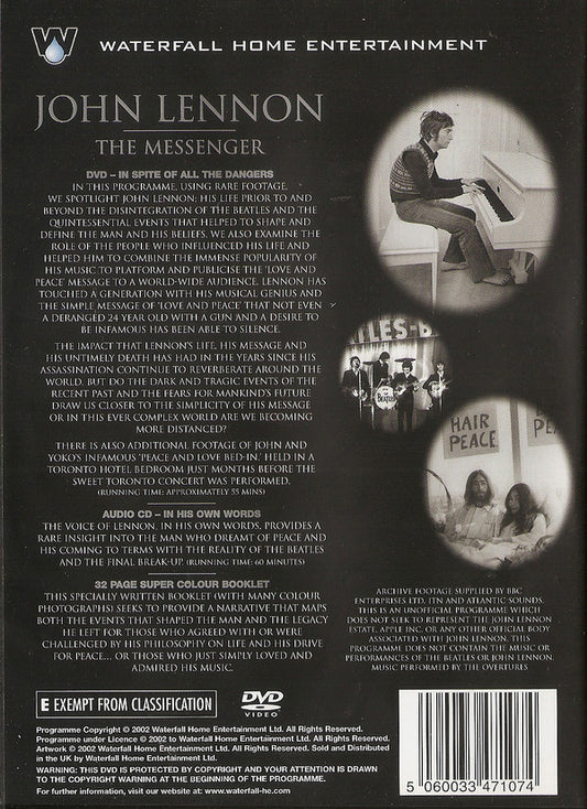 John Lennon : The Messenger (DVD + CD)