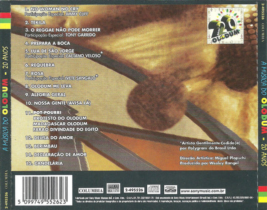 Olodum : A Música Do Olodum - 20 Anos (CD)