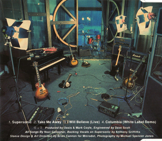 Oasis (2) : Supersonic (CD, Single)