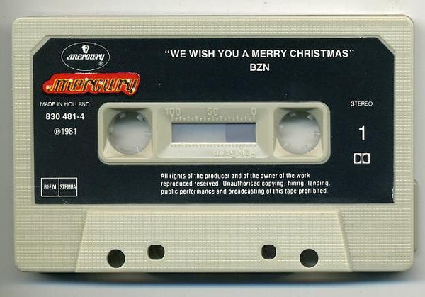 BZN : We Wish You A Merry Christmas (Cass, Album, RE, Dol)