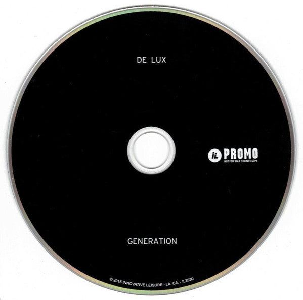 De Lux (2) : Generation (CD, Album, Promo)