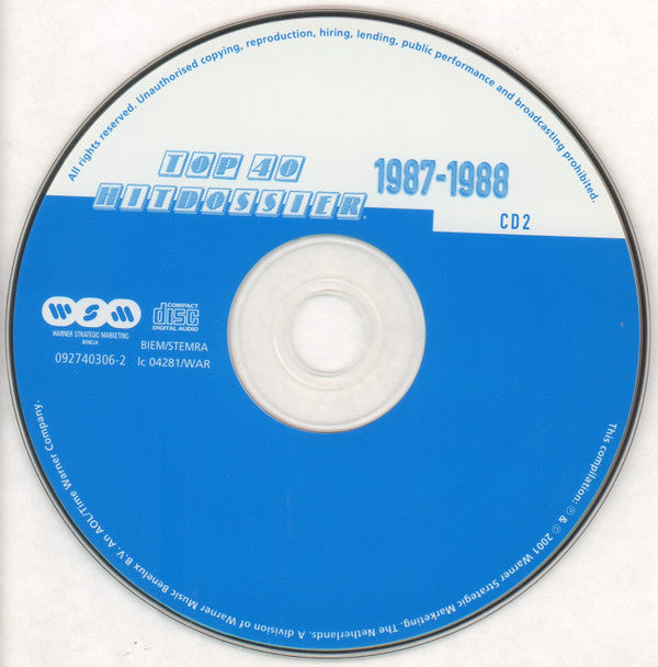 Various : Top 40 Hitdossier 1987-1988 (2xCD, Comp)