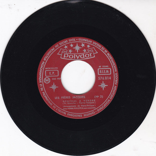 Les Frères Jacques : 2 - La Pendule (7", EP)