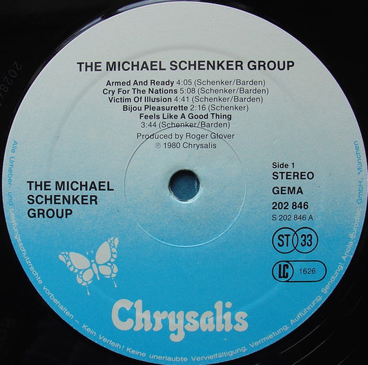 The Michael Schenker Group : The Michael Schenker Group (LP, Album, RP)