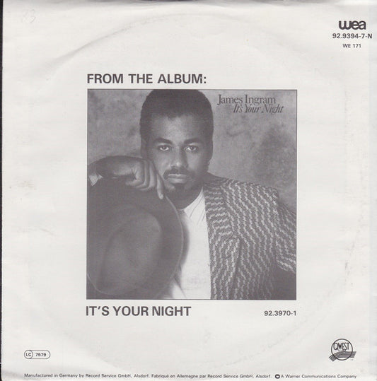 James Ingram & Michael McDonald : Yah Mo B There (7", Single)