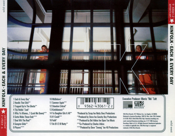 Kinfolk : Each & Every Day (CD, Album)