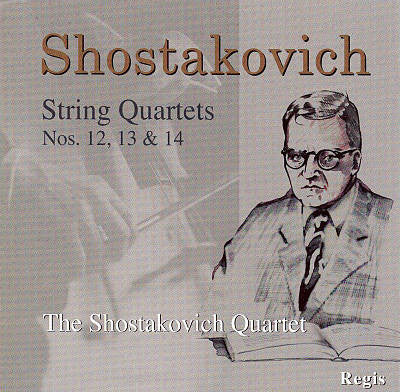 Dmitri Shostakovich : String Quartets Nos. 12, 13 & 14 (CD, RM)