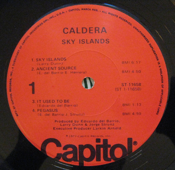 Caldera (2) : Sky Islands (LP, Album, Los)