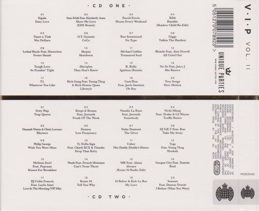 DJ Colin Francis : V.I.P Vol. II (2xCD, Comp, Mixed)