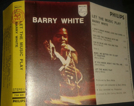 Barry White : Let The Music Play (Cass, Album)