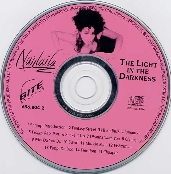 Nurlaila : The Light In The Darkness (CD, Album)