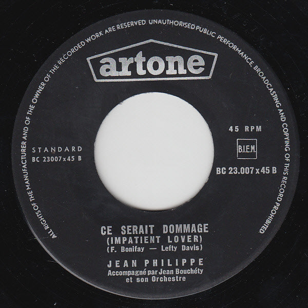 Jean Philippe (4) : Oui, Oui, Oui, Oui (7", Single)