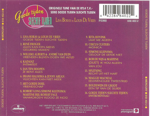 Various : Goede Tijden, Slechte Tijden (CD, Comp)