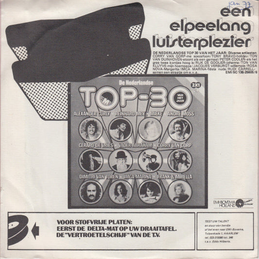 Tony Bravo (2) : Polonaise (7", Single)