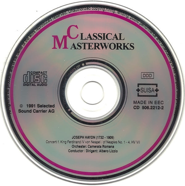 Joseph Haydn / Camerata Romana - Alberto Lizzio : Concerti F. King Ferdinand IV Von Neapel/Of Naples Nos. 1 - 4, HV VII (CD)