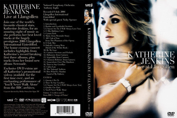 Katherine Jenkins, Anthony Inglis, National Symphony Orchestra : Live At Llangollen (DVD-V, NTSC, Reg)