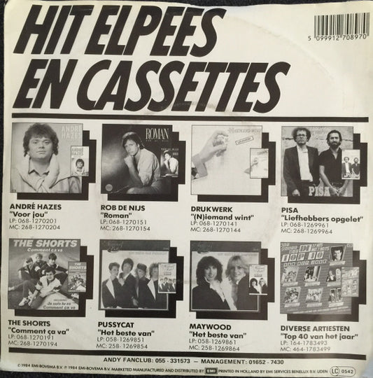 Andy (82) : Adios Maria (7", Single)