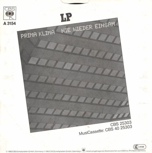 Prima Klima : Das Geht Nicht (7", Single)