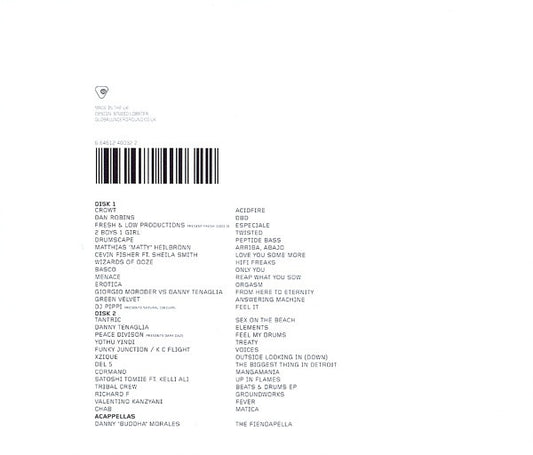 Steve Lawler : Nubreed Global Underground (2xCD, Album, Comp, Mixed)