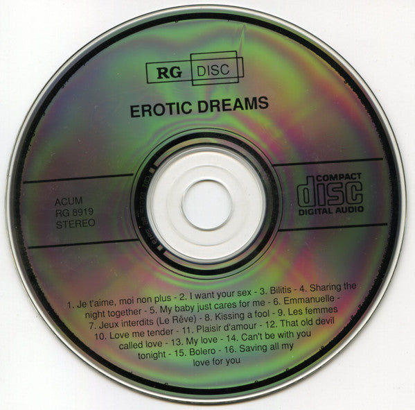 Unknown Artist : Erotic Dreams (CD, Album)