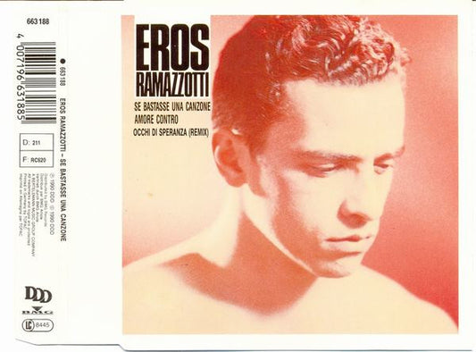 Eros Ramazzotti : Se Bastasse Una Canzone (CD, Single)