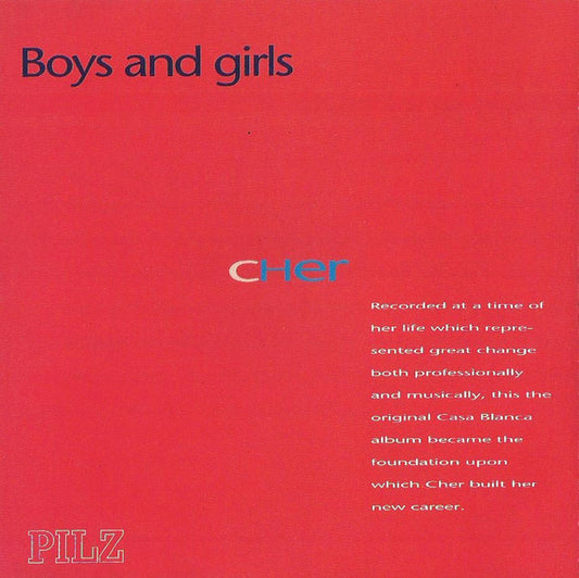Cher : Boys And Girls (CD, Album, Mixed, RE, RM)