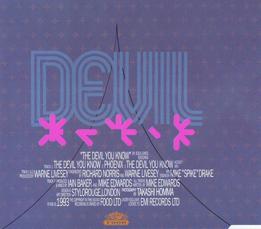 Jesus Jones : The Devil You Know (CD, Single, CD2)