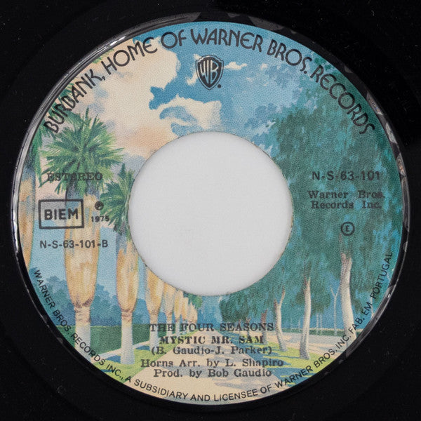 The Four Seasons : Silver Star / Mystic Mr. Sam (7", Single)