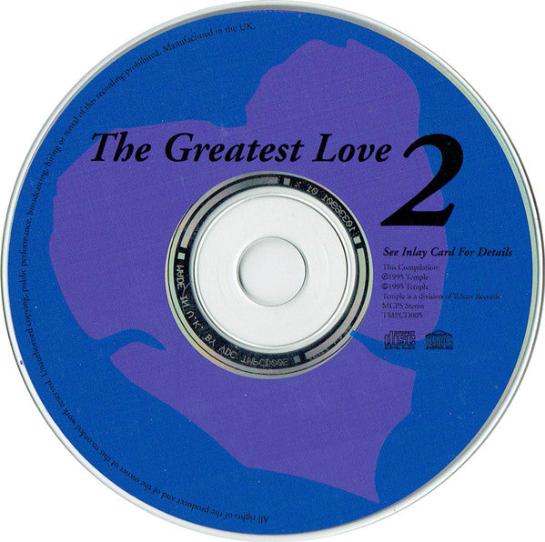 Various : The Greatest Love 2 (CD, Comp)