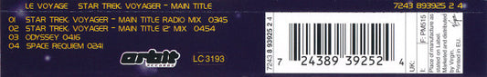 Le Voyage : Star Trek: Voyager - Main Title (CD, Maxi)