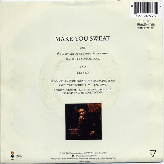 Keith Sweat : Make You Sweat (The Norman Cook Remix) (7", Single)
